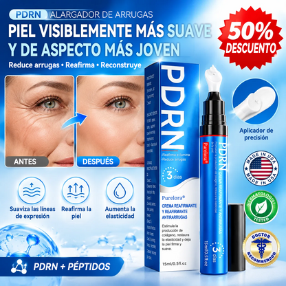 💎👨‍⚕️🌿𝐏𝐔𝐑𝐄𝐋𝐎𝐑𝐀® PDRN Anti-Wrinkle Shot – Crema reafirmante y con efecto lifting