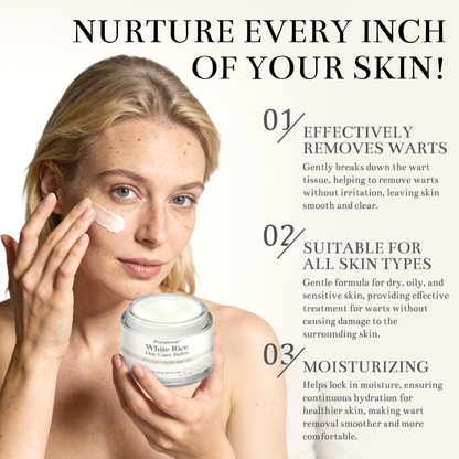 Purelora® Black and White Rice Day and Night Dual Repair Cream (Delays aging, repairs skin, removes warts, skin tags, and keratin buildup, providing 24-hour care for your skin)