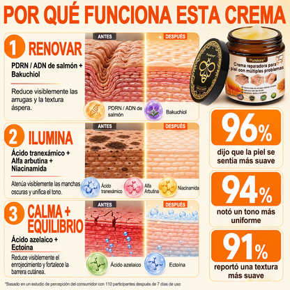 ✨🐝 Purelora® Crema de Reposición de Crema de Sol de Monocromo (Un solo producto para reposición) 𝐢𝐧𝐟𝐥𝐚𝐦𝐦𝐚𝐭𝐢𝐨𝐧, 𝐝𝐫𝐲𝐧𝐞𝐬𝐬, 𝐚𝐠𝐢𝐧𝐠, 𝐩𝐢𝐠𝐦𝐞𝐧𝐭𝐚𝐭𝐢𝐨𝐧, 𝐚𝐧𝐝 𝐯𝐢𝐬𝐢𝐛𝐥𝐞 𝐬𝐤𝐢𝐧 𝐝𝐚𝐦𝐚𝐠𝐞.)