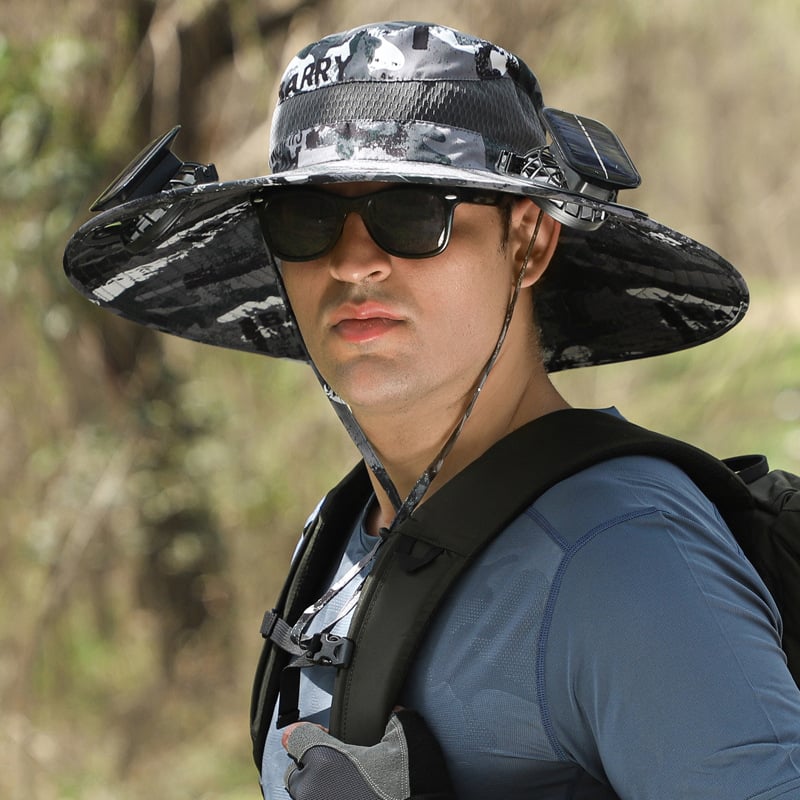 2025 New Helidio® Ultralight Solar Fan Sun Hat 🏆 80K+ SOLD!