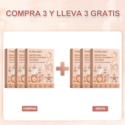 【Tienda Oficial】Purelora® Parche 5 en 1 para el Levantamiento y Reafirmación del Busto con Aceite de Bakuchiol