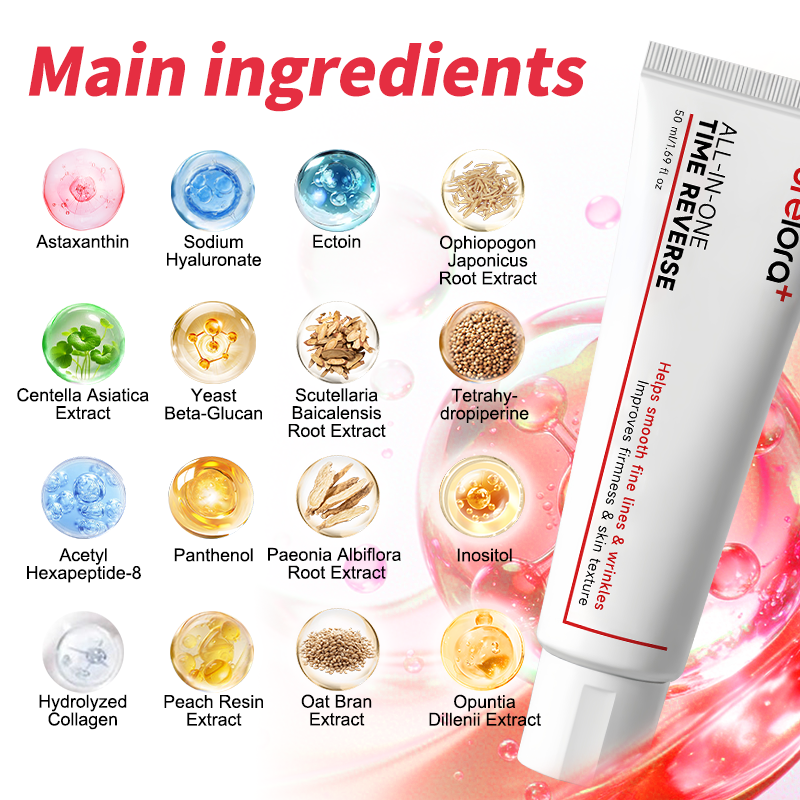 Purelora® Time Reverse Advanced Cream（Wrinkle Care · Firming · Hydration）
