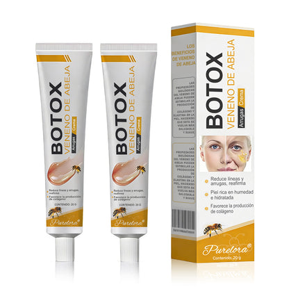🔥 Último día de la oferta: 70% de descuento – Crema antiarrugas con veneno de abeja y efecto bótox Purelora®