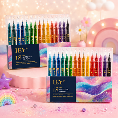 🎨Popcorn IEY® 3D Puffy Pens 18-Color Set | Magical Coloring Pens That “Rise” After Drawing | Kids’ Early Learning DIY Craft Gift Set