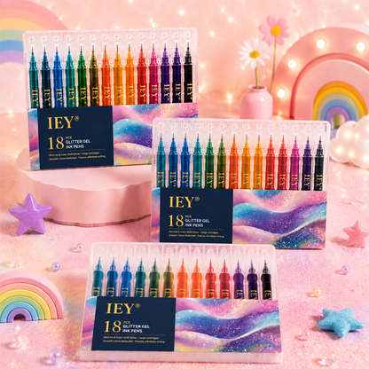🎨Popcorn IEY® 3D Puffy Pens 18-Color Set | Magical Coloring Pens That “Rise” After Drawing | Kids’ Early Learning DIY Craft Gift Set