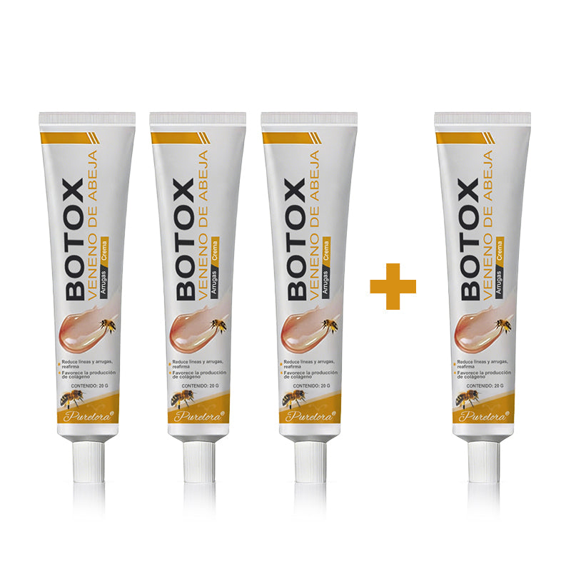 🔥 Último día de la oferta: 70% de descuento – Crema antiarrugas con veneno de abeja y efecto bótox Purelora®