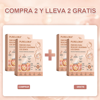 【Tienda Oficial】Purelora® Parche 5 en 1 para el Levantamiento y Reafirmación del Busto con Aceite de Bakuchiol