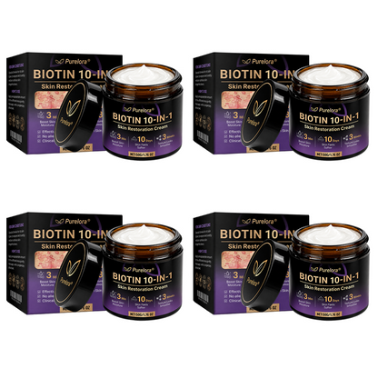 Fabricada y enviada desde EE. UU. 🍁 Crema reparadora de la piel Purelora® con biotina (fórmula 10 en 1) — Último día de oferta: 75 % de descuento.（副本）
