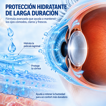 👨‍⚕️ 𝐏𝐔𝐑𝐄𝐋𝐎𝐑𝐀® Gotas oculares para la claridad visual ✅ Para ojos secos, visión borrosa y presbicia 💦