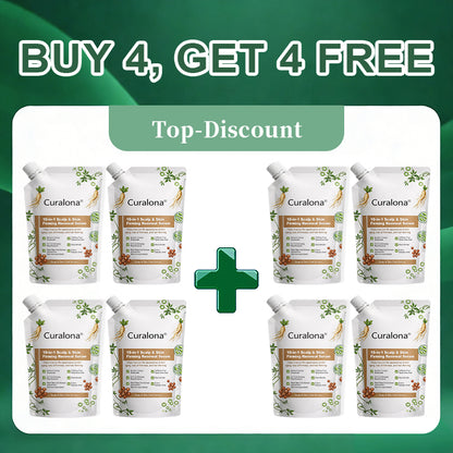 Curalona® 10-in-1 Scalp & Skin Firming, Sculpting & Anti-Hair Loss Renewal Serum  with Stem Cell–Derived Factors & Astaxanthin