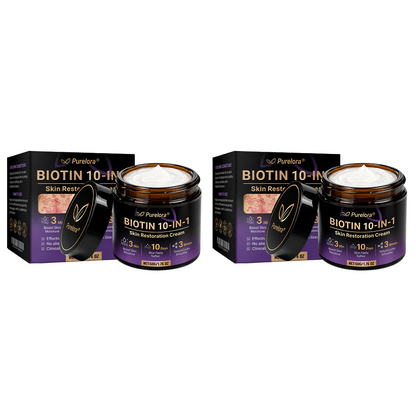 Fabricada y enviada desde EE. UU. 🍁 Crema reparadora de la piel Purelora® con biotina (fórmula 10 en 1) — Último día de oferta: 75 % de descuento.（副本）