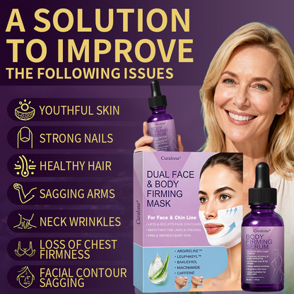 🔥 New Arrival |Curalona® 2-in-1 Bakuchiol Peptide Lifting Mask + Firming Body Serum – Firm & Tighten · Smooth Fine Lines · Enhance Elasticity · Support Metabolic Balance · Visible Results in 7 Days
