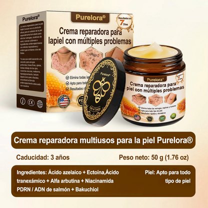 ✨🐝 Purelora® Crema de Reposición de Crema de Sol de Monocromo (Un solo producto para reposición) 𝐢𝐧𝐟𝐥𝐚𝐦𝐦𝐚𝐭𝐢𝐨𝐧, 𝐝𝐫𝐲𝐧𝐞𝐬𝐬, 𝐚𝐠𝐢𝐧𝐠, 𝐩𝐢𝐠𝐦𝐞𝐧𝐭𝐚𝐭𝐢𝐨𝐧, 𝐚𝐧𝐝 𝐯𝐢𝐬𝐢𝐛𝐥𝐞 𝐬𝐤𝐢𝐧 𝐝𝐚𝐦𝐚𝐠𝐞.)