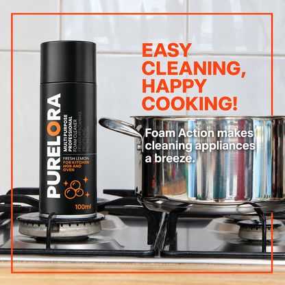 Purelora® - Kitchen Hob & Oven Cleaner | Fresh Lemon