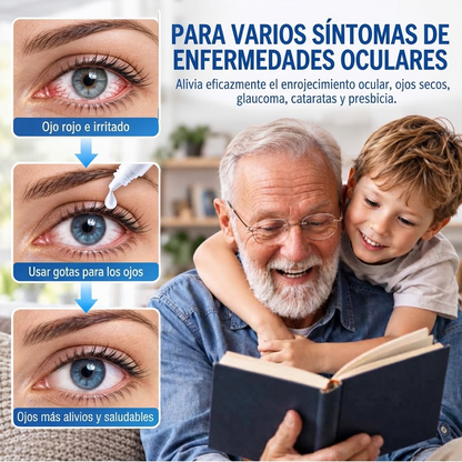 👨‍⚕️ 𝐏𝐔𝐑𝐄𝐋𝐎𝐑𝐀® Gotas oculares para la claridad visual ✅ Para ojos secos, visión borrosa y presbicia 💦