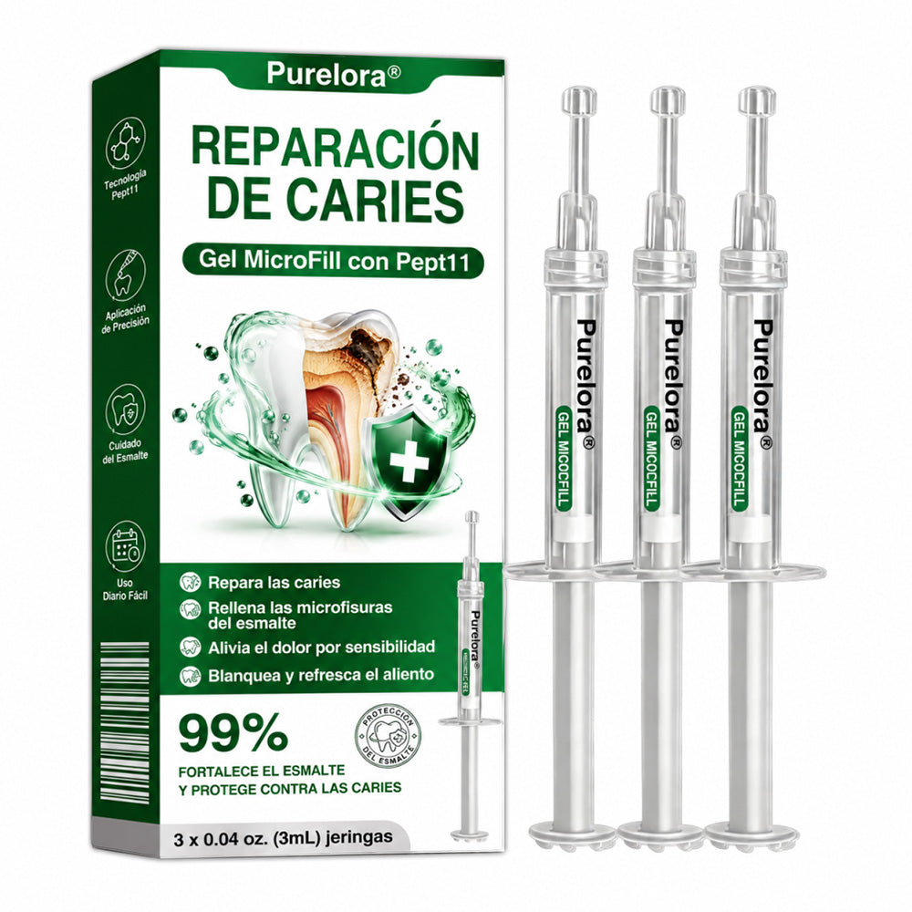 👨‍⚕️🦷✨𝐏𝐔𝐑𝐄𝐋𝐎𝐑𝐀® Gel MicroFill Pept11 Inverso de Cavidad