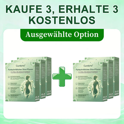 Curalona® Advanced Slim Patch – 10-in-1 Berberin- & NAD⁺-basierte zelluläre Stoffwechselunterstützung für eine natürliche Gewichtskontrolle (7-Tage-Programm)