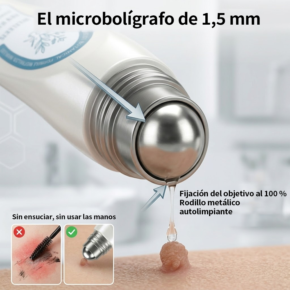 Tienda oficial de la marca | ✅💎 Purelora® Lápiz avanzado de 7 días para la eliminación segura de imperfecciones y cicatrices (aplicador roll-on: sin dolor ni cicatrices)