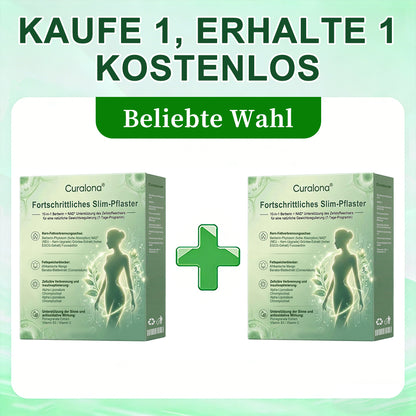Curalona® Advanced Slim Patch – 10-in-1 Berberin- & NAD⁺-basierte zelluläre Stoffwechselunterstützung für eine natürliche Gewichtskontrolle (7-Tage-Programm)