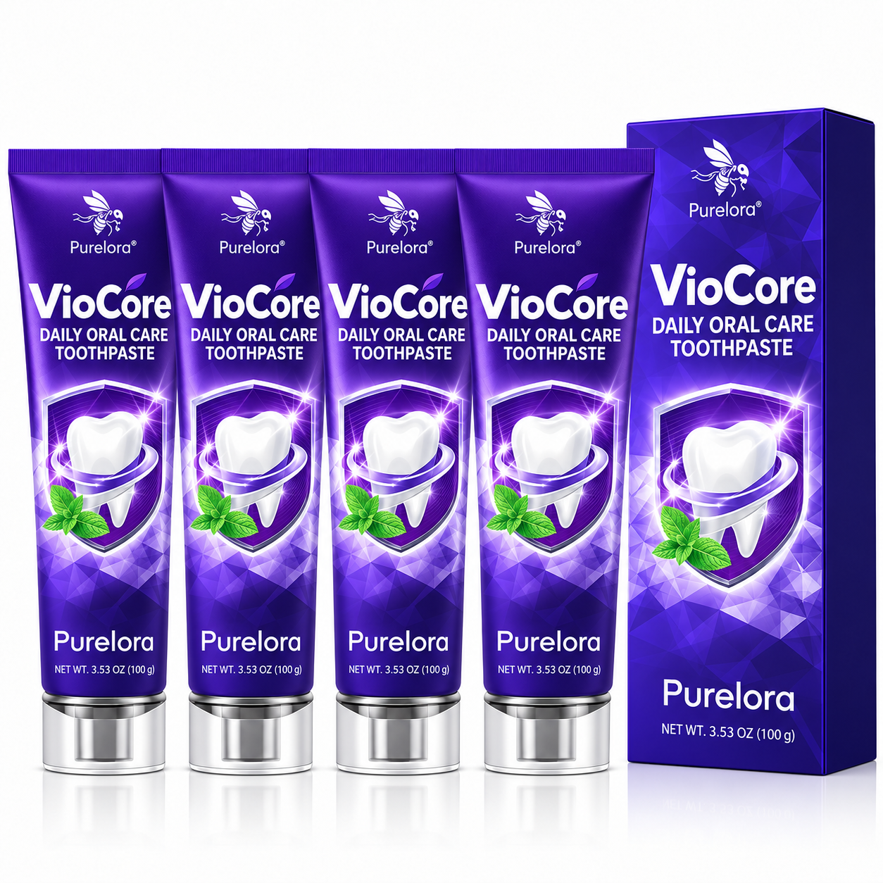 4 toothpastes ✨ Intensive treatment ✨