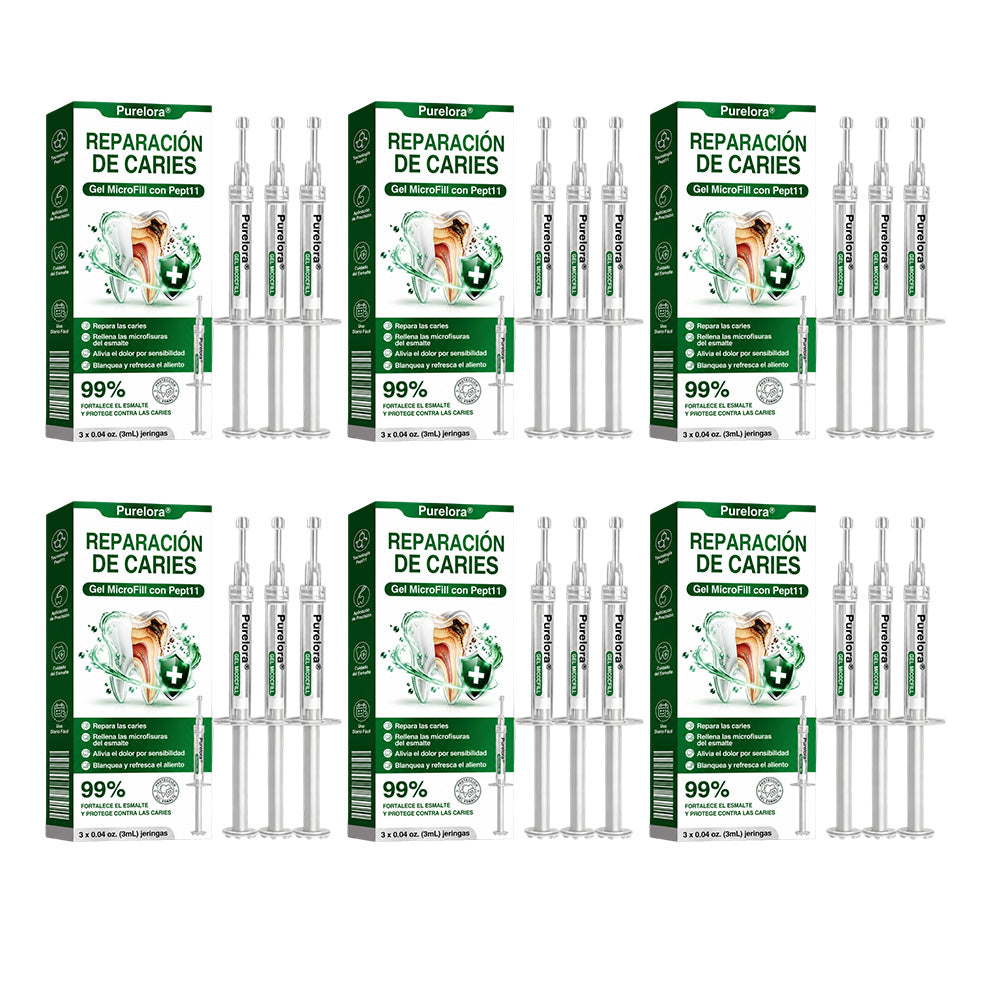 👨‍⚕️🦷✨𝐏𝐔𝐑𝐄𝐋𝐎𝐑𝐀® Gel MicroFill Pept11 Inverso de Cavidad