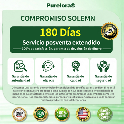 Registrado por la FDA y certificado con GMP❤️ | Parche metabólico de nanofusión Purelora® M-BN 10 en 1 | Avalado por la ciencia | Fórmula 10 en 1 | Resultados en 7 días