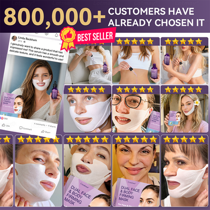 🔥 New Arrival |Curalona® 2-in-1 Bakuchiol Peptide Lifting Mask + Firming Body Serum – Firm & Tighten · Smooth Fine Lines · Enhance Elasticity · Support Metabolic Balance · Visible Results in 7 Days