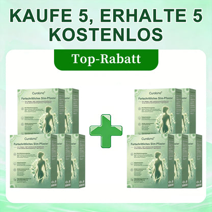 Curalona® Advanced Slim Patch – 10-in-1 Berberin- & NAD⁺-basierte zelluläre Stoffwechselunterstützung für eine natürliche Gewichtskontrolle (7-Tage-Programm)