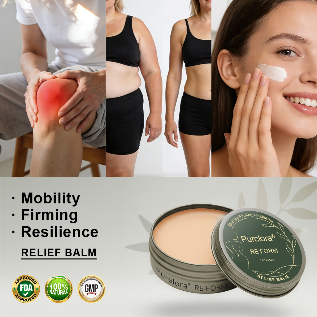 Purelora® RE:FORM Joint Comfort · Firming · Skin Resilience