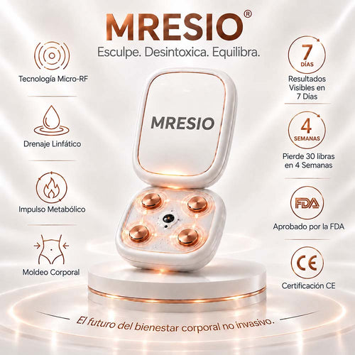 Mresio® ✨Dispositivo de radiofrecuencia  para el contorno corporal y drenaje linfático🪴