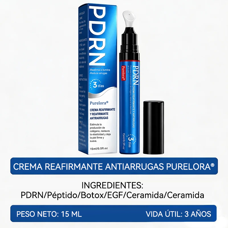💎👨‍⚕️🌿𝐏𝐔𝐑𝐄𝐋𝐎𝐑𝐀® PDRN Anti-Wrinkle Shot – Crema reafirmante y con efecto lifting