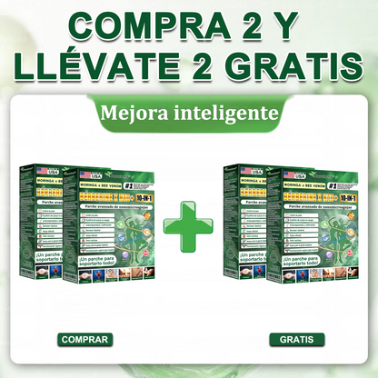 Tienda Oficial de EE. UU. 🇺🇸  | 🧑‍⚕️🩺 Curalona® Moringa · Berberina × NAD+ Parche nanomicron avanzado 10 en 1: resultados visibles en 2 días
