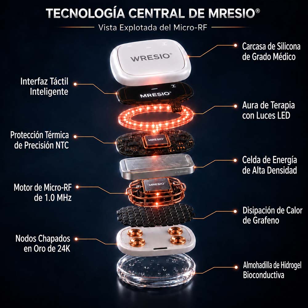Mresio® ✨Dispositivo de radiofrecuencia  para el contorno corporal y drenaje linfático🪴