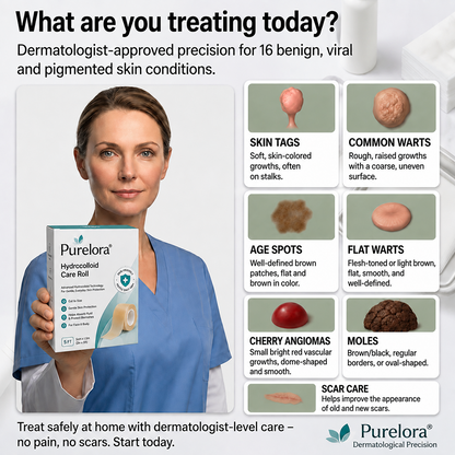 𝐎𝐟𝐟𝐢𝐜𝐢𝐚𝐥 𝐁𝐫𝐚𝐧𝐝 𝐒𝐭𝐨𝐫𝐞 |✅💎Purelora® 6-in-1 Hydrocolloid Care Roll – Acne Care, Oil Control, Post-Blemish Marks, Scar Care, Visible Spot Protection & Pore Care