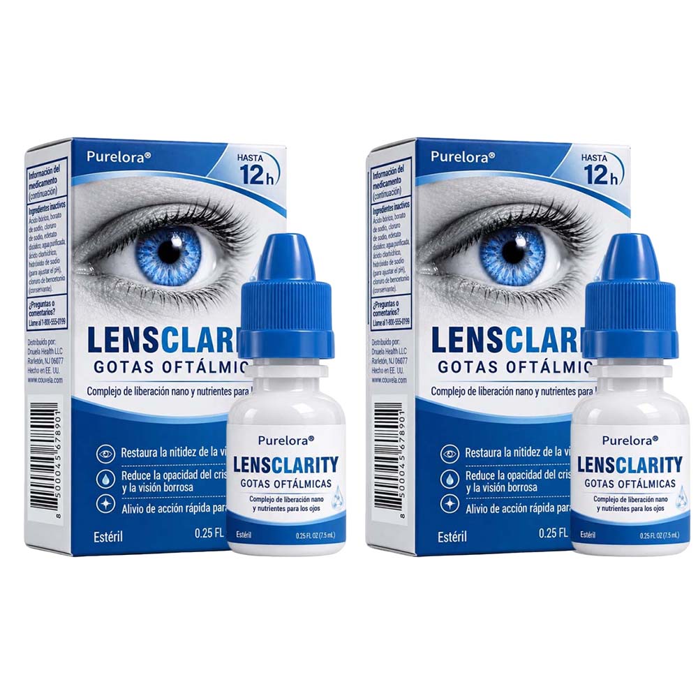 👨‍⚕️ 𝐏𝐔𝐑𝐄𝐋𝐎𝐑𝐀® Gotas oculares para la claridad visual ✅ Para ojos secos, visión borrosa y presbicia 💦