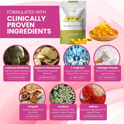 📢Curalona® Instant Itching Stopper & Detox and Slimming & Firming Repair & Pink and Tender Natural Capsules PRO
