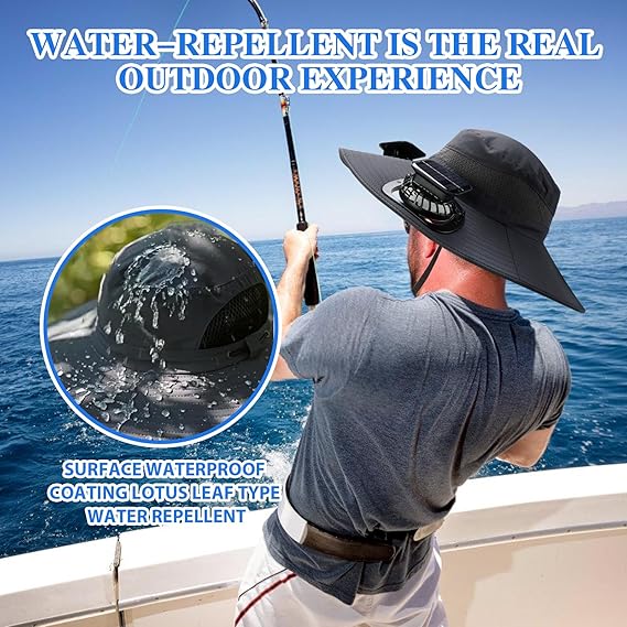 2025 New Helidio® Ultralight Solar Fan Sun Hat 🏆 80K+ SOLD!
