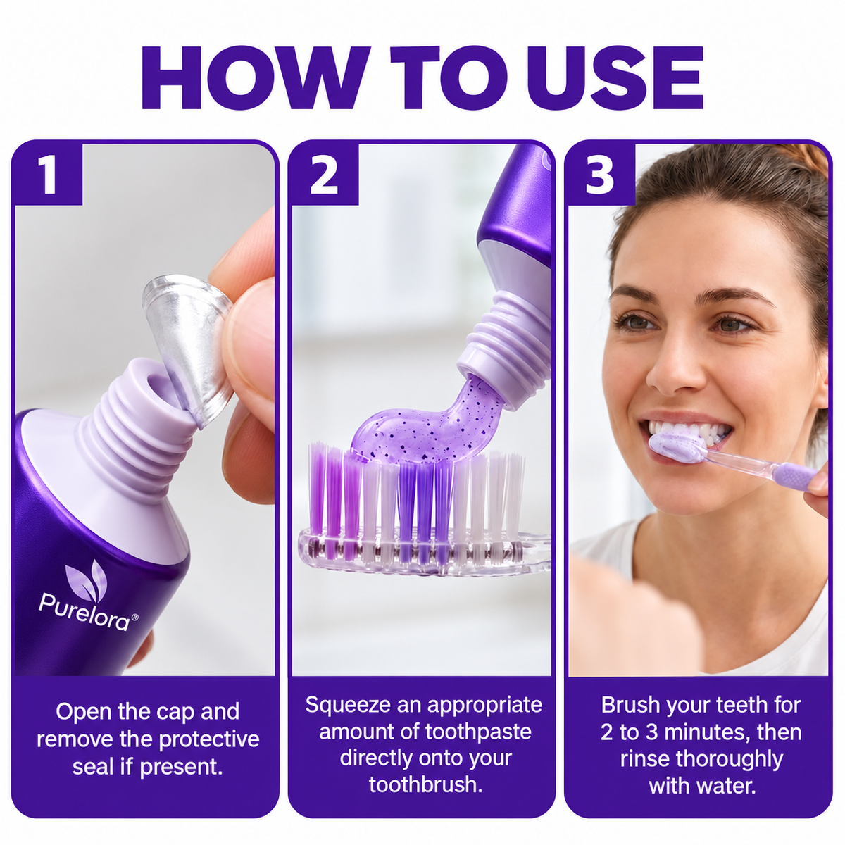 Purelora® VioCore Daily Oral Care Toothpaste