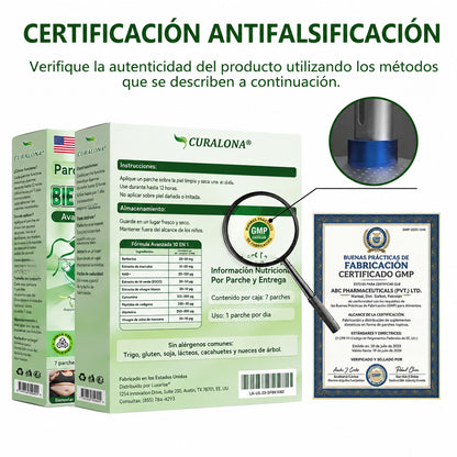 Tienda oficial | 🌿curalona® Moringa · Berberina × NAD+ | Parche avanzado de nanomicroagujas 10 en 1 🇦🇺 (Solo una vez al día; cambios visibles en 7 días) ✅ Para obesidad, flacidez de la piel, diabetes, apnea del sueño, problemas articulares y más.