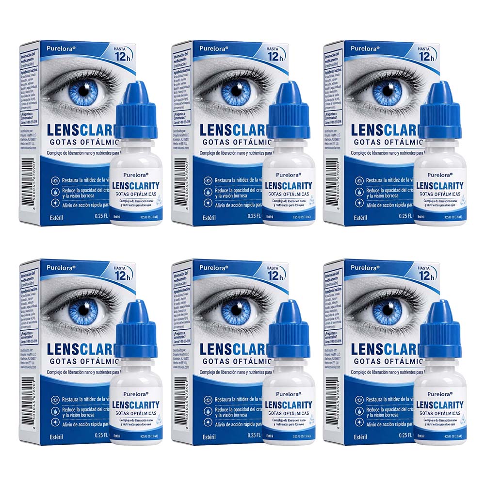 👨‍⚕️ 𝐏𝐔𝐑𝐄𝐋𝐎𝐑𝐀® Gotas oculares para la claridad visual ✅ Para ojos secos, visión borrosa y presbicia 💦