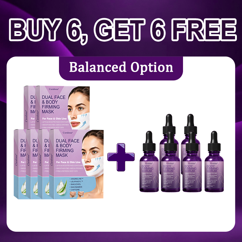 🔥 New Arrival |Curalona® 2-in-1 Bakuchiol Peptide Lifting Mask + Firming Body Serum – Firm & Tighten · Smooth Fine Lines · Enhance Elasticity · Support Metabolic Balance · Visible Results in 7 Days