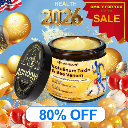 Crema Purelora® con toxina botulínica y veneno de abeja para el alivio del dolor y la regeneración ósea