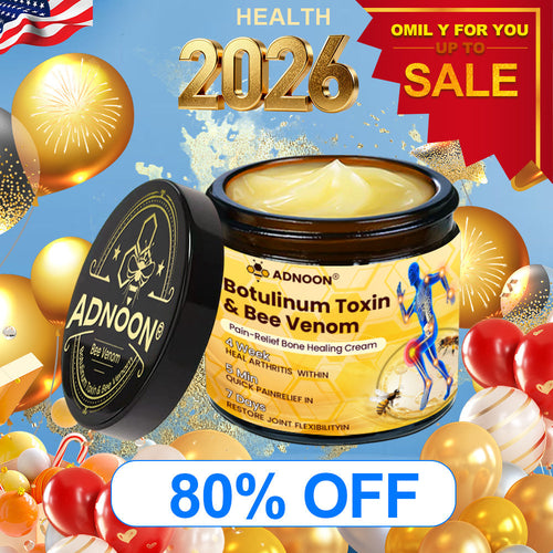 Crema Purelora® con toxina botulínica y veneno de abeja para el alivio del dolor y la regeneración ósea