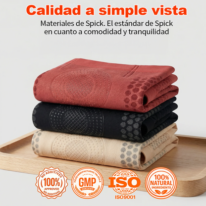 🔥 Tienda oficial de la marca | ✅LUCKYSONG® Ropa interior moldeadora 6 en 1 para mujer (Moringa y Berberina) — Bragas de compresión térmica con efecto moldeador e infusión de Bakuchiol, control de cintura y abdomen.