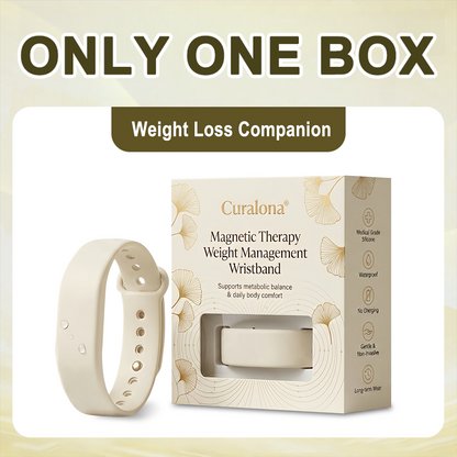Curalona® Magnetic Slimming Wristband – Weight Management & Circulation Support Available in Customizable Colors