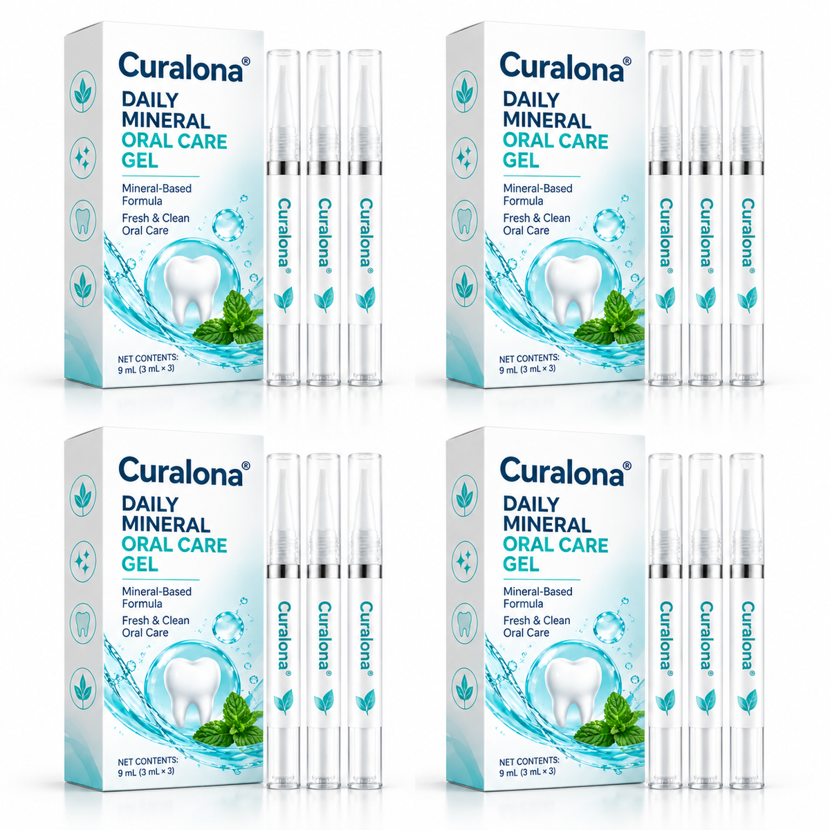 Curalona® Daily Mineral Oral Care Gel