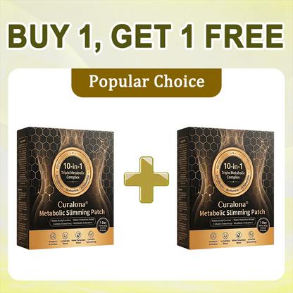 Curalona® 10-in-1 Metabolic Slimming Patch Bee Venom · Berberine · Astaxanthin Detox Formula   （Visible Body Contour • Water Retention Relief • Cellulite Smoothing • Metabolic Activation ） 7-Day Lymphatic Detox & Fat-Burn Program
