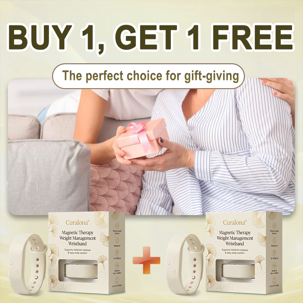 Curalona® Magnetic Slimming Wristband – Weight Management & Circulation Support Available in Customizable Colors