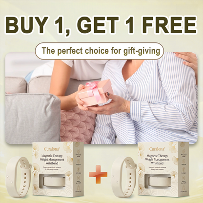 Curalona® Magnetic Slimming Wristband – Weight Management & Circulation Support Available in Customizable Colors