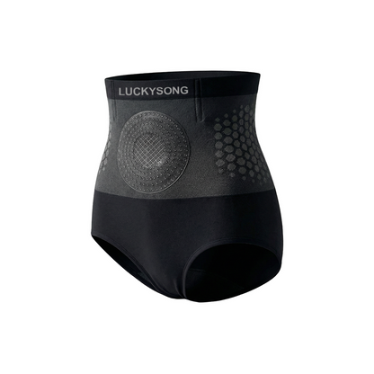🔥 Tienda oficial de la marca | ✅LUCKYSONG® Ropa interior moldeadora 6 en 1 para mujer (Moringa y Berberina) — Bragas de compresión térmica con efecto moldeador e infusión de Bakuchiol, control de cintura y abdomen.